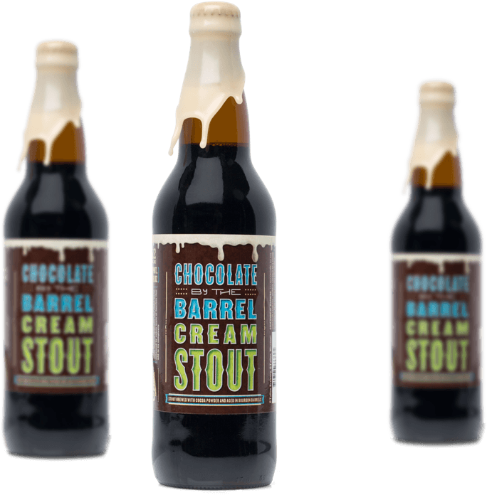 O'Fallon Brewery's, Chocolate by the Barrel Cream Stout, label