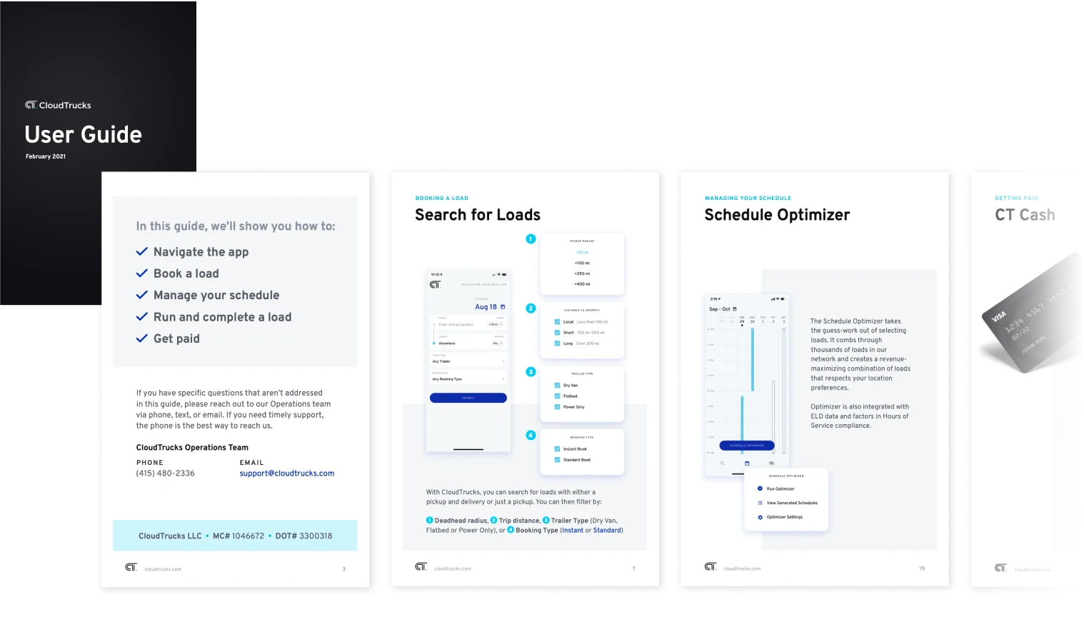 CloudTrucks new user guide